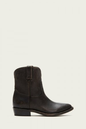 Black Frye Billy Short Women Booties | BNJC84615