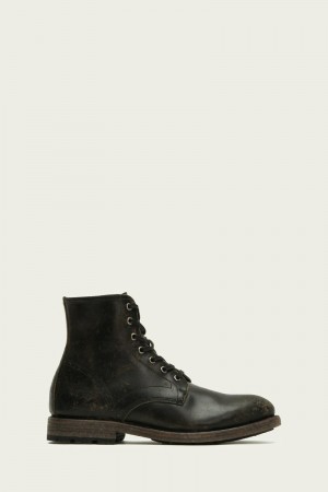 Black Frye Bowery Men Lace Up Boots | FOCN81456