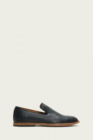 Black Frye Chris Venetian Men Oxfords | GXHU01953
