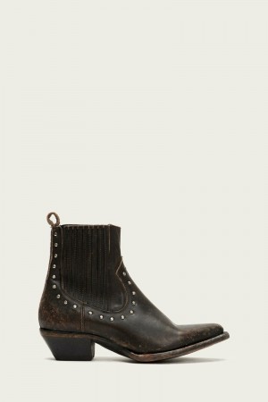 Black Frye Sacha Stud Chelsea Women Chelsea Boots | JMUV08457